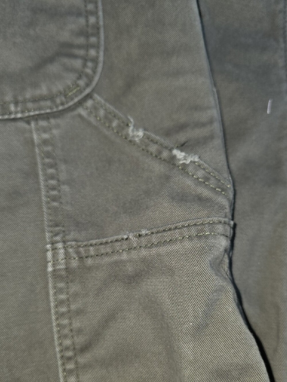 Carhartt Men's Cargo Pants Green Brown Workwear - Picture 5 of 8